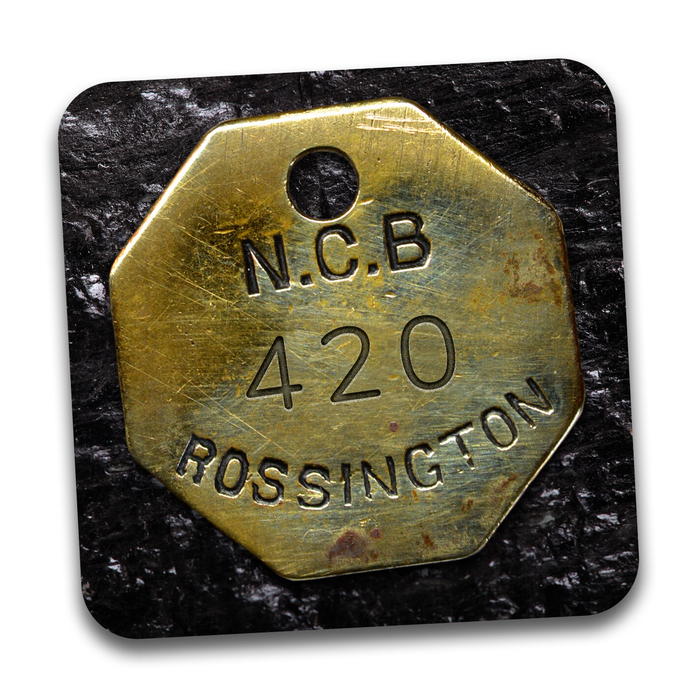 Personalised NCB Check Coaster
